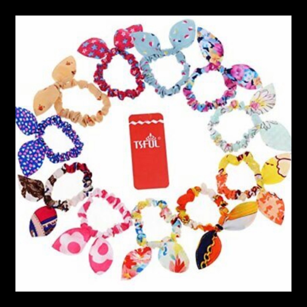 ⭐️-20Pcs Bag of Colorful Hair Ties